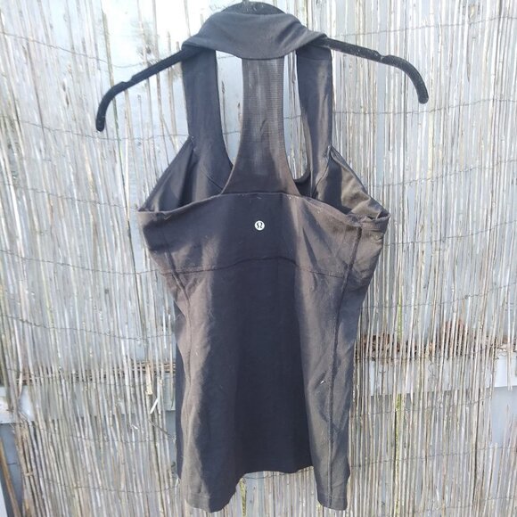 LuLuLemon Black Halter Tank Top Women's - No Tags - See Measurements - Picture 8 of 11